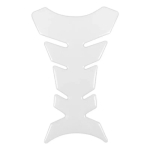 3D motorcycle accessories gas fuel transparent tank pad sticker decals motorbike protector for Yamaha Suzuki Honda KTM Kawasaki style 4 white