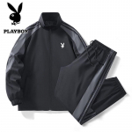 Playboy Meeste Seisva Kraega Treening&uuml;likonna Komplekt M must