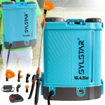 4-galloniline akutoitega seljakottpihusti, 100 PSI reguleeritava r&otilde;huga pihusti, &uuml;hildub Makita 18V akuga 18.5x14.96x7.87 in