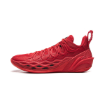 Li Ning Buckets Cushioning Slip Resistant Breathable Low top Basketball Shoes Men's Red ABAV051-7 41