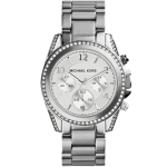 Michael Kors Sofie Kristall Kahev&auml;rviline Roostevabast Terasest Naiste K&auml;ekell MK5165 valge