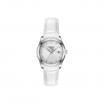 TISSOT Kutu Kollektsioon Kvartsmehhanismiga Naiste K&auml;ekell 32mm Valge sihverplaadi Roostevabast terasest korpus Nahkrihm T035.210.16.031.00 Regular Watch Box
