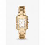 Michael Kors Mini Emery Pav&eacute; Kuldse Tooni Kell MK4640 kuld