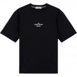 Stone Island Logo &Uuml;mmarguse kaelusega L&uuml;hikeste varrukatega Tr&uuml;kitud T-s&auml;rk Meeste Topid L1S152100023S0091-V0029 L
