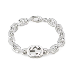 Gucci Interlocking GG Muster L&auml;ikiv 925 H&otilde;bedast K&auml;ev&otilde;ru Naiste k&auml;ev&otilde;ru 627068-J8400-8106 19