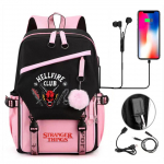 Stranger Things Seljakott Koolikott Unisex Reisi S&uuml;learvuti Seljakott 1 #