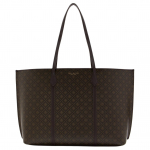 Tory Burch Perry Snap kinnitusega Eemaldatava lukuga V&auml;ike kott Naiste kott Must Pruun 174237-200 Basic Set (Bag+Dust Bag)