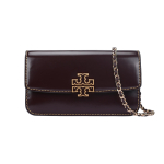 Tory Burch Britten metalllogo ketiga &otilde;lakott Lammannahast &otilde;lakott Naiste &otilde;lakott S&uuml;gavpunane 141071-611 Basic Set (Bag+Dust Bag) black