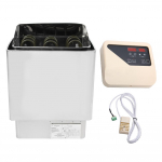 Saunaahi 220V 4,5KW, Roostevabast terasest elektriline saunaahi digitaalse kontrolleriga, Aurusauna k&uuml;ttekeha hotelli hotelli spa aurusauna jaoks