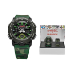 CASIO Meeste Roheline Kell GA-2000GZ-3APR GA-2000GZ-3APR Camouflage