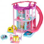 Barbie Maja m&uuml;&uuml;dud aksessuaar HCK77 Chelsea l&otilde;bus kolmekorruseline maja (Nukk eraldi) [Riietumisnukk] [Nukumaja, m&auml;ngukomplekt] [Alates 3. eluaastast] roosa