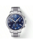 TISSOT Chrono XL Meeste Kvartsikell - Sinine sihverplaat, Roostevabast terasest &Auml;rip&auml;evane k&auml;ekell kingituseks T116.617.11.047.01 sinine