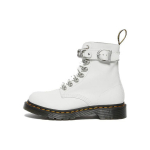 Dr. Martens Naiste 1460 Pascal Kett Nahast Paeladega Saapad Valge 27266100 36