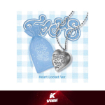 Ametlik Hearts2Hearts 1. minialbum 'FOCUS' (S&uuml;damekujuline medaljon versioon) - Romantiline deb&uuml;&uuml;tv&auml;ljaanne white