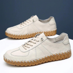 Nahast Meeste Vabaajajalatsid Meeste Mokassiinid k&auml;sitsi &otilde;mmeldud Mokassiinid Hingavad Slip-on Itaalia S&otilde;idujalatsid mehed Meeste King 38