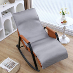 Reguleeritav kiiktool Suvine &uuml;hekohaline diivanipadi J&auml;&auml;siidist istmepadi Diivanitooli kattepadi Libisemisvastane toolipadi 55*150cm gray