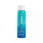 Coola L&auml;bipaistev P&auml;ikesekaitsepihusti, SPF 50, L&otilde;hnastatud, Pidev Pihustus, Ei J&auml;ta Valget J&auml;lge, Reisi Suurus - 2 Fl Oz