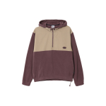 Nike SB Therma-FIT Talveks Isolatsiooniga Polar Fliisist 1/2 T&otilde;mblukuga Skate Huppar Tume Vein Punane Lilla Kivi Meeste DA4224-646 S beige