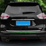 Roostevabast terasest pagasiruumi liist Nissan X-Trail X Trail T32 2014 -2018 jaoks Tagumine pagasiruumi luugi kate Kleebis Tarvikud