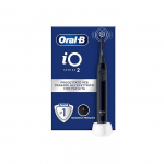 Oral-B iO 2 Must Elektriline Hambahari Mikro-vibratsiooni ja &Uuml;mmarguse Harjapeaga
