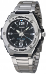 Casio Illuminator Kvarts 50mm K&auml;ekell Analoogne Meeste K&otilde;rge Vastupidavusega MWA-100H-2AVCF, H&otilde;bedane, K&auml;ekell.