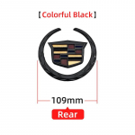 Auto Tagaluugi Iluv&otilde;re Embleem ABS Plastik Kroom 3D Logo Embleem Cadillac SRX ATS XTS Autokleepsu Tarvikutele