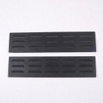 Land Rover Defender 110 2020-2026 jaoks Alumiiniumisulamist Auto Tagumine K&uuml;lgakna Ventilatsioonipaneeli Dekoratsioon Muutmise Tarvikud must