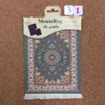 P&auml;rsia v&auml;ike kootud vaip hiirepadi vintage stiilis vaibamuster tassi s&uuml;learvuti hiirepadi servaga kodu laua dekoratiivne alus 230X180X3MM