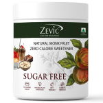 ZEVIC Monk Fruit magustaja mahepulber | 100% looduslik suhkruvaba | Vegan ja nullkaloriline | Keto looduslik suhkruasendaja | Diabeetikutele sobiv suh