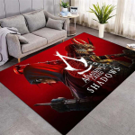 Assassin's Creed Mitme Peategelase Ala Vaip Tume Metsa Taust Libisemisvastane P&otilde;randamatt Pestav M&auml;nguvaip M&auml;nguri Magamistuppa Meeste Urg Kodu Kaunistus 100x120cm( 39x47in )