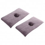 2 TK/KOMPLEKT 40*80cm Paksendatud Ilu SPA Massaažilaua Planking N&auml;otualett Auguga Voodi Bandana