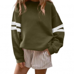 Naiste Crewneck Dressipluus &Uuml;le suurusega Pikkade varrukatega Pullover Topp Suurtes suurustes S&uuml;gis Kevad Vabaaja Komplektid S