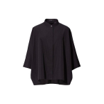 Uniqlo &times; Jil Sander +J koost&ouml;&ouml;sari Puuvillane nahkhiirevarrukaga &uuml;hev&auml;rviline kolmveerandpikkusega varrukaga s&auml;rk Naiste s&auml;rgid Must 437793-09 XS