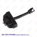 BMW E60 Eesmiste ja Tagumiste Uksepiirajate Komplekt 5121 7176 804/805 Front Door: 5121 7176 804 black