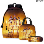 3D-film K-Pop N&otilde;iajaht Grupp Koolikott, Pennikarp, &Otilde;lakott Kolmeosaline Komplekt Prindi school bag