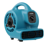 XPOWER Must V&otilde;imas vaibakuivati ​​Air Blower Professional Outdoor Lawn House Hotel Supermarket Air Mover Industrial Blower EU Plug sinine
