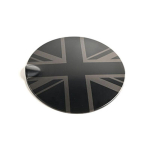 T&auml;iesti uus plastist Union Jacki auto k&uuml;tusepaagi korgi kate kleebis Mini Cooper S JCW R55 R56 autode v&auml;lisosadele autotarvikud ulqch44 must
