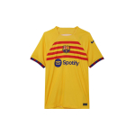 Nike FC Barcelona 2023/24 staadionivorm neljas meeste Nike Dri-FIT jalgpallis&auml;rk DR5079-729 M kollane