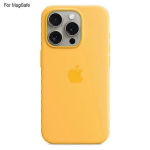Vedelast silikoonist kaitse&uuml;mbris iPhone 15 Pro Maxile koos MagSafe laadimise ja induktsiooniga Popover disainiga tagakaas beebi sinine v&auml;rv
