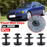 4tk Autokinnitus P&otilde;randamati klambrid Twist Lock Vaiba kinnitusklamber BMW E46 E38 E34 E32 E39 3 5 7 seeria vastupidava kinnituse jaoks must