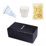 Sinine ZOO No Wax Paper Quick Soild Wax Oad N&auml;gu Nina Kaasaskantav karvade eemaldamise &uuml;likond