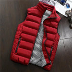 Kevad-s&uuml;gis meeste stiilne vest meeste suures suuruses 5xl varrukateta jakk Meeste talve vest Meeste vest vabaaja mantlid XL punane