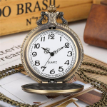 Ameerika &Uuml;hendriikide presidendi Valge Maja Donald Trumpi pitser Retro pronkskvartsist taskukell meestele naistele ketiga pronksi