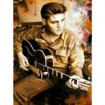 5D teemantmaal, t&auml;ispuurv&auml;ljak, mererand, maastik, teemanttikandid, lillede, hundi, looma ristpistes ristpistes mosaiikkaunistused kodu jaoks Full Round 20X30CM punane