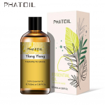 PHATOIL Ylang Ylangi taime eeterlik &otilde;li tilgutiga madalama verer&otilde;huga nahahoolduseks SPA kehamassaaži naturaalne l&otilde;hna&otilde;li 5ml/10ml/30ml/100ml Ylang Ylang-100ml