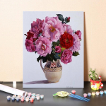 DIY maalimine numbrite j&auml;rgi Digitaalne &otilde;limaal Kunstnumbrid &otilde;limaal Kodukaunistuse l&otilde;uend 40x50cm no frame