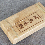 500g Puerh Raw Tee telliskivi kuldse lehega Bingdao iidse puu kommi magus tee Yunnan