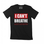ULTRABASIC I Cant Breathe Black Lives Matter Meeste l&uuml;hikeste varrukatega T-s&auml;rk. XS must