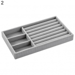 Hoiukott mitme v&otilde;rega vastupidavast flanellist Kasulik naiste mitmerestiline flanellist ehete konteiner koju 2