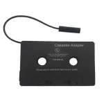 BT kassetiadapter autole koos stereoheli juhtmevaba kassettlindiga lisaadapteriga nutitelefoni must